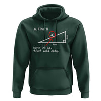 Funny Math Hoodie Find X Here It Is That Was Easy - Wonder Print Shop