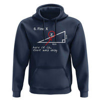 Funny Math Hoodie Find X Here It Is That Was Easy - Wonder Print Shop