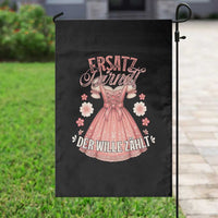Funny Ersatz Backup Dirndl Oktoberfest Garden Flag Der Wille Zahlt Bavarian Festival Costume Humor - Wonder Print Shop