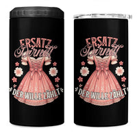 Funny Ersatz Backup Dirndl Oktoberfest 4 in 1 Can Cooler Tumbler Der Wille Zahlt Bavarian Festival Costume Humor - Wonder Print Shop