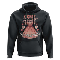 Funny Ersatz Backup Dirndl Oktoberfest Hoodie Der Wille Zahlt Bavarian Festival Costume Humor - Wonder Print Shop