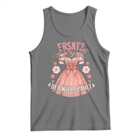 Funny Ersatz Backup Dirndl Oktoberfest Tank Top Der Wille Zahlt Bavarian Festival Costume Humor - Wonder Print Shop