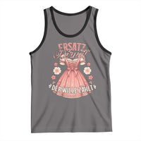Funny Ersatz Backup Dirndl Oktoberfest Tank Top Der Wille Zahlt Bavarian Festival Costume Humor - Wonder Print Shop