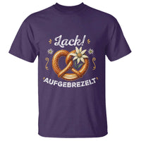 Zack Aufgebrezelt Oktoberfest T Shirt Dress Up Funny Pretzel Edelweiss Bavarian Festival - Wonder Print Shop