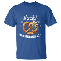 Zack Aufgebrezelt Oktoberfest T Shirt Dress Up Funny Pretzel Edelweiss Bavarian Festival - Wonder Print Shop