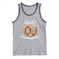 Zack Aufgebrezelt Oktoberfest Tank Top Dress Up Funny Pretzel Edelweiss Bavarian Festival - Wonder Print Shop
