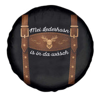 Funny Lederhosen Costume Alternative for Oktoberfest Spare Tire Cover Mei Lederhosn Is In Da Wasch - Wonder Print Shop