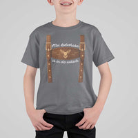 Funny Lederhosen Costume Alternative for Oktoberfest T Shirt For Kid Mei Lederhosn Is In Da Wasch - Wonder Print Shop
