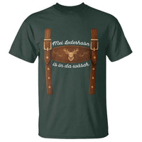 Funny Lederhosen Costume Alternative for Oktoberfest T Shirt Mei Lederhosn Is In Da Wasch - Wonder Print Shop