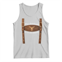Funny Lederhosen Costume Alternative for Oktoberfest Tank Top Mei Lederhosn Is In Da Wasch - Wonder Print Shop