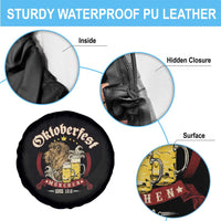 Oktoberfest Munchen Spare Tire Cover Munich Since 1810 Bavarian Lion and Beer - Wonder Print Shop