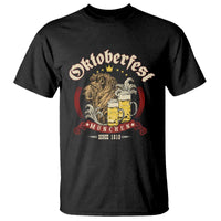 Oktoberfest Munchen T Shirt Munich Since 1810 Bavarian Lion and Beer - Wonder Print Shop