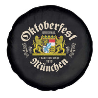 Oktoberfest Munchen Since 1810 Spare Tire Cover Original Tradition Bavarian Coat of Arms Heritage Festival - Wonder Print Shop