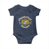 Oktoberfest Munchen Since 1810 Baby Onesie Original Tradition Bavarian Coat of Arms Heritage Festival - Wonder Print Shop
