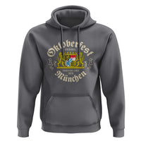 Oktoberfest Munchen Since 1810 Hoodie Original Tradition Bavarian Coat of Arms Heritage Festival - Wonder Print Shop