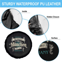 Original Oktoberfest Munchen Germany Spare Tire Cover Vintage Bavarian Festival Since 1810 - Wonder Print Shop