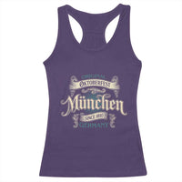 Original Oktoberfest Munchen Germany Racerback Tank Top Vintage Bavarian Festival Since 1810 - Wonder Print Shop