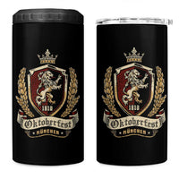Oktoberfest Munchen Lion Crest 4 in 1 Can Cooler Tumbler Classic Bavarian Festival TS02