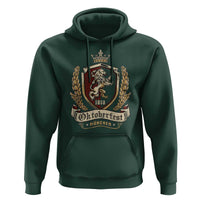 Oktoberfest Munchen Lion Crest Hoodie Classic Bavarian Festival - Wonder Print Shop