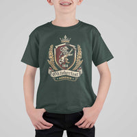 Oktoberfest Munchen Lion Crest T Shirt For Kid Classic Bavarian Festival - Wonder Print Shop