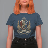 Oktoberfest Munchen Lion Crest T Shirt For Women Classic Bavarian Festival TS02
