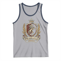 Oktoberfest Munchen Lion Crest Tank Top Classic Bavarian Festival - Wonder Print Shop