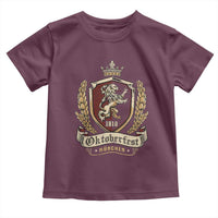 Oktoberfest Munchen Lion Crest Toddler T Shirt Classic Bavarian Festival TS02