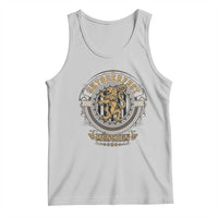 Oktoberfest Munchen Tank Top Munich Vintage Round Emblem with Bavarian Lion - Wonder Print Shop