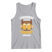 Funny Lederhosen Oktoberfest Beer Drinking Tank Top Lederhosn Vergessen Durscht Mitbracht - Wonder Print Shop