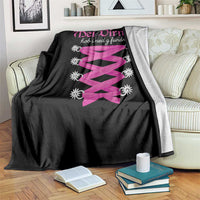 Funny Oktoberfest Corset in Pink Throw Blanket I Have Not Found My Dirndl - Wonder Print Shop
