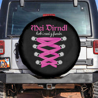 Funny Oktoberfest Corset in Pink Spare Tire Cover I Have Not Found My Dirndl - Wonder Print Shop