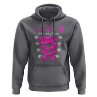 Funny Oktoberfest Corset in Pink Hoodie I Have Not Found My Dirndl - Wonder Print Shop