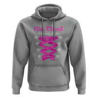 Funny Oktoberfest Corset in Pink Hoodie I Have Not Found My Dirndl - Wonder Print Shop
