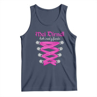 Funny Oktoberfest Corset in Pink Tank Top I Have Not Found My Dirndl - Wonder Print Shop