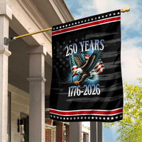 250 Years of American Freedom Garden Flag Bald Eagle USA Flag 1776 to 2026 Patriotic