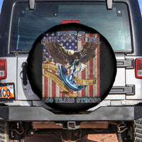 Military Navy 250th Anniversary Spare Tire Cover Forged of Salt and Steel Patriotic Eagle Anchor American Flag - Wonder Print Shop
