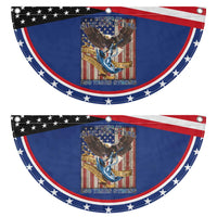 Military Navy 250th Anniversary Patriotic Fan Flag Forged of Salt and Steel Patriotic Eagle Anchor American Flag