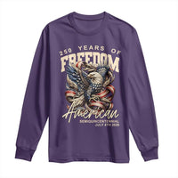 250 Years of Freedom Eagle Long Sleeve Shirt US 250th Anniversary American Semiquincentennial 2026 Patriotic - Wonder Print Shop