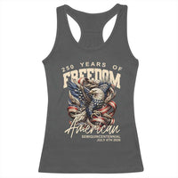 250 Years of Freedom Eagle Racerback Tank Top US 250th Anniversary American Semiquincentennial 2026 Patriotic - Wonder Print Shop