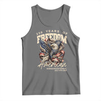 250 Years of Freedom Eagle Tank Top US 250th Anniversary American Semiquincentennial 2026 Patriotic - Wonder Print Shop