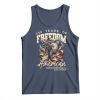 250 Years of Freedom Eagle Tank Top US 250th Anniversary American Semiquincentennial 2026 Patriotic - Wonder Print Shop