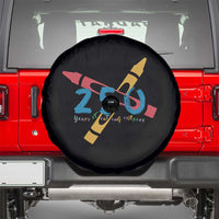250 Years of Eating Crayons Spare Tire Cover Funny Military Crayon Joke Veterans Marines - Wonder Print Shop