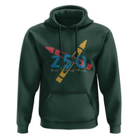250 Years of Eating Crayons Hoodie Funny Military Crayon Joke Veterans Marines - Wonder Print Shop