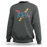 250 Years of Eating Crayons Sweatshirt Funny Military Crayon Joke Veterans Marines - Wonder Print Shop