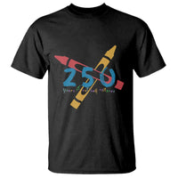250 Years of Eating Crayons T Shirt Funny Military Crayon Joke Veterans Marines - Wonder Print Shop