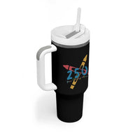 250 Years of Eating Crayons Tumbler With Handle Funny Military Crayon Joke Veterans Marines - Wonder Print Shop