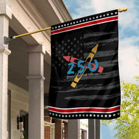 250 Years of Eating Crayons Garden Flag Funny Military Crayon Joke Veterans Marines