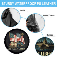 250 Years of Liberty Spare Tire Cover US 250th Anniversary Semiquincentennial 2026 Patriotic - Wonder Print Shop