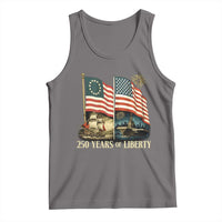 250 Years of Liberty Tank Top US 250th Anniversary Semiquincentennial 2026 Patriotic - Wonder Print Shop