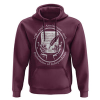 250 Years Declaration of Independence Hoodie US 250th Anniversary Semiquincentennial 2026 Patriotic - Wonder Print Shop
